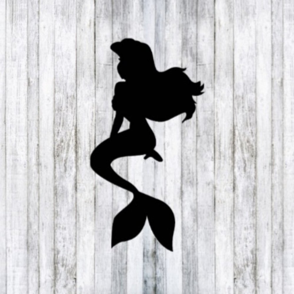 Disney The Little Mermaid Car Window Decal Sticker